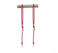 Eawfgtuw Juego de 2 cuerdas ajustables para columpio de árbol, correas de extensión con hebillas de sujeción para jardín, entretenimiento al aire libre, capacidad de carga de 300 libras, 43.3-70.9