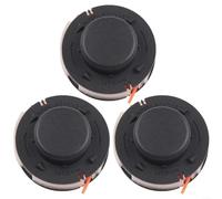 Eawfgtuw Juego de 3 piezas de eje de línea, carrete de recortadora compatible con FSA56 FSE41 FSE52 PP500 Sistema de alimentación automática de césped, piezas de 1,6 mm x 5 m