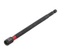Eawfgtuw Juego de 5 destornilladores magnéticos de tuerca larga de 150 mm, adaptador de enchufe hexagonal de aleación de acero de 6 a 14 mm con vástago de 1/4 pulgadas y bolsa de almacenamiento Oxford