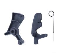 Eawfgtuw Juego de resortes de enclavamiento del acelerador para MS250 MS230 MS210 025 023 021 piezas de motosierra, conjunto de palanca de acelerador de gas con kit de repuesto de resorte