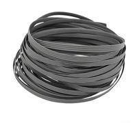 Eawfgtuw Kit de reparación de tejido de mimbre de ratán para muebles de patio, tiras de polietileno sintético de 8 mm de ancho y 36,6 m de longitud, material impermeable resistente a los rayos UV para