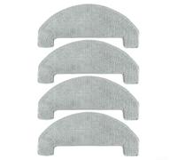 Eawfgtuw Kit de trapeador, almohadillas lavables para limpieza de pisos, paño de microfibra para robot aspirador MR1 para propietarios de mascotas (4 unidades)