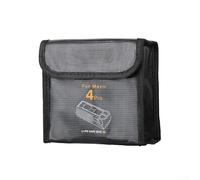 Eawfgtuw La seguridad es lo primero para Mavic 4 Pro Bolsa de batería con materiales ignífugos Bolsa a prueba de explosiones de batería, para 4 Pro Bolsa de seguridad de batería ignífuga (grande)