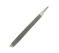 Eawfgtuw Lima de acero de 150 mm sin mango para metalurgia y lijado de madera, herramienta manual de aleación de acero de dientes medios en formas redondas semicirculares cuadradas triangulares planas