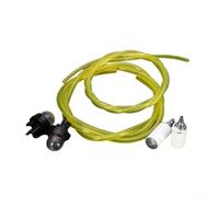 Eawfgtuw Línea de combustible para kit de filtro de bombilla de imprimación para McCulloch para Craftsman para motosierra, piezas de repuesto para 2 motores, recortadora, soplador, lavadora a presión