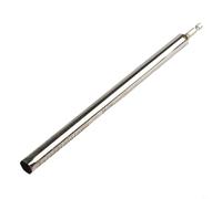 Eawfgtuw Llave de tubo para pernos largos y conductos con eje hueco de 14 mm, vástago hexagonal de 1/4 pulgadas, acero inoxidable, 200-400 mm de longitud, plata (14 x 250 mm)