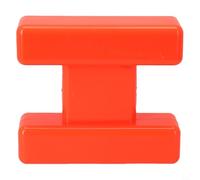 Eawfgtuw Marcador de bloque H flotante naranja para pesca de carpa, PE para bobinadora de línea con hebilla de cambio rápido, carrete en forma de I tamaño S/L para 10 m para cable de polietileno (L#10