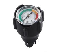 Eawfgtuw Medidor de presión de barco inflable de 30 PSI/2 bar, para medidor de presión de aire con movimiento de cobre puro, probador PSI para tabla de surf para rafting y camping, funda de