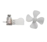 Eawfgtuw Mini generador de turbina eólica, modelo educativo, herramienta de enseñanza de física, cuchillas de turbinas, kit generador de electricidad para hacer modelo científico