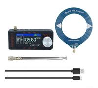 Eawfgtuw Mini SI4732 - Receptor de radio DSP de banda completa con control Hi-Z ESP32-S3 integrado, AM, FM, LSB, modo USB, función AGC/ATT, pantalla IPS a color de 1.9 pulgadas, altavoz de 1 W