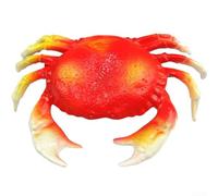 Eawfgtuw Modelo de langosta de simulación realista, gran accesorio de cangrejo de plástico para fiestas temáticas, fotografía, decoración de teatro y exhibición de educación marina, mariscos falsos