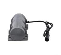 Eawfgtuw Motor de vibración de 12 V CC 3800 RPM con doble rueda excéntrica, vibrador para cama de masaje, silla y equipo, motor industrial de plástico de nailon, color gris, SL-3650