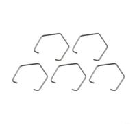 Eawfgtuw Muelle circular de rodamiento de metal para Kestrel Valiant para carrete Eagle II Baitcast, retención interna para pieza de reparación de anillos, accesorio de carrete de pesca plateado (10