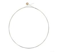 Eawfgtuw Orphee - Paquete de 10 cuerdas individuales para guitarra acústica, 1ª cuerda E (.010) para reemplazo, bronce fosforoso enrollado con núcleo de acero de alto carbono, extra