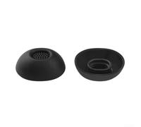 Eawfgtuw Paquete de 2 almohadillas de silicona y anillos de retención compatibles con auriculares Bose QC para Ultra II, ajuste cómodo y suave en tamaños pequeños, medianos y grandes, seguro