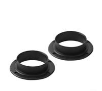 Eawfgtuw Paquete de 2 cubiertas antipolvo para eje de pedalier, tapa de protección de rodamiento BB para eje de biela de 24 mm, protector de sello de plástico para copa de eje mediano, color negro
