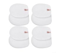 Eawfgtuw Paquete de 4 filtros de espuma y fieltro de repuesto compatibles con Shark WZ250RD, IZ464H, IZ492H, UZ355H, IX140, IX141, IX141H, IX142, IZ140, IZ140C, IZ141C, IZ142, IZ162H, IZ361H,