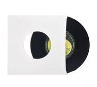 Eawfgtuw Para 20 fundas protectoras de discos de vinilo blanco para LP de 12, 10 y 7 pulgadas, bolsas de papel resistentes al polvo para protección de álbumes (7 pulgadas)