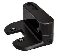 Eawfgtuw Para estación de carga de aspiradora robot, base de cargador de repuesto compatible con Lefant K2/K3/K3A/K4/K5 y M210/M210S/M210B/M213/M210P, color negro