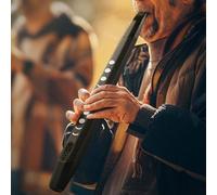 Eawfgtuw Para saxofón eléctrico de flauta con pantalla LED, función de voz dual de 12 tonos, para salida MIDI y transposición para arpa de clarinete soprano tenor para Xiao