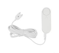 Eawfgtuw Para sistema de detección de fugas de agua WiFi con alarma de 90 dB, para dispositivo de prevención de inundaciones de cable de 3 m, compatible con la aplicación Life para seguridad del hogar