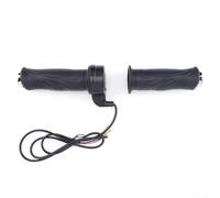 Eawfgtuw Patinete eléctrico de 24 V, 36 V, 48 V, para acelerador, agarre de manillar de 22 mm para control de velocidad, pieza de repuesto de arnés de cables de 3 pines, color negro