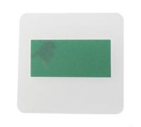 Eawfgtuw Película magnética de 25/30/50 mm para observar patrones magnéticos estáticos, color amarillo, efecto gris, material ABS, 1 pieza (verde 25 x 25 mm)