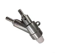 Eawfgtuw Pistola de chorro de arena con boquilla de carburo de boro de 6 mm, herramienta de chorro de aire de aleación de aluminio para eliminación de óxido y pintura, compatible con manual y caja (E)
