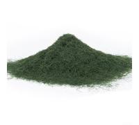 Eawfgtuw Polvo de hierba artificial de nylon 5mm 30g amarillo-verde hierba estática para modelo ferroviario paisaje diorama paisaje escala HO tren diseño decoración