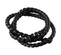 Eawfgtuw Protector de cable industrial en espiral de material PP flexible para tuberías hidráulicas y neumáticas (D-8 mm)