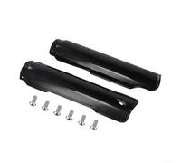 Eawfgtuw Protector de horquilla delantera para Surron Light Bee X/S Electric Dirt Bikes Shock Cover Set PP Plastic Front Suspension Protector Negro