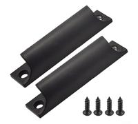 Eawfgtuw Rampa de umbral de garaje de 10 pies para puerta, rampa de goma antideslizante accesible para silla de ruedas en negro/gris/marrón poco profundo/marrón oscuro (negro)