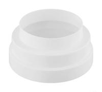 Eawfgtuw Reductor de conductos - 79-100-110-120 mm/117-150-160 mm, reductor de conducto ABS, tubo redondo, multireductor, extractor, adaptador de conector de tubo de ventilador, reductor de conducto