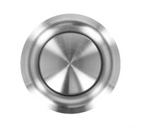 Eawfgtuw Rejilla de ventilación de techo redonda, cubierta de ventilación de techo, difusor de ventilación con anillo de fijación, ventilación de escape montada para baño, cocina, oficina (125 mm)