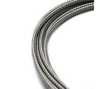 Eawfgtuw Sonda de sensor de termopar tipo K impermeable de 0 a 500 °C con cable de fibra de vidrio blindado de 2 m para controlador PID, acero inoxidable