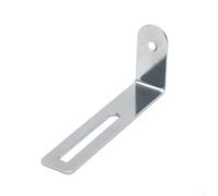 Eawfgtuw Soporte de golpeador para guitarra eléctrica, herrajes de metal cromado/negro/dorado para Les, puente de 63 x 26,5 mm y soporte de cuello con tornillo (cromo)