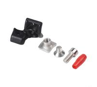 Eawfgtuw Soporte de montaje para palanca de cambios de bicicleta MatchMaker X para MMX para CR Mag, abrazadera de palanca de freno de metal para adaptador de anillo, soporte de palanca de cambios