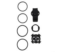 Eawfgtuw Soporte de reloj para manillar Fenix 3 5X 5X Plus 6X 7X para Enduro MK1 MK2 D2, ABS para soporte de bicicleta Ciclismo Ordenador brazo banda alternativa, negro (22 mm)