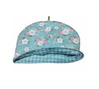 Eawfgtuw Té de algodón aislado acogedor con relleno de poliéster para conservar el calor, se adapta a teteras de 28 x 23 cm, 700-2000 ml, accesorio de cocina con lazo para colgar (2#)