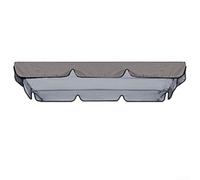 Eawfgtuw Toldo de repuesto para columpio al aire libre, impermeable, protección solar, poliéster 190T, cubierta superior de tafetán para muebles de jardín de 3 plazas (O)