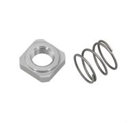 Eawfgtuw Tornillo giratorio para rueda de gota de agua DAIWA, eje de modificación de metal de 0,8 g con resorte, 1 juego compatible con DAIWA para la serie Five Star (mano izquierda)