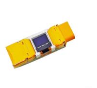 Eawfgtuw Transportador de regla de ángulo digital con precisión de medición de 360° y diseño horizontal en forma de T, construcción de plástico y metal para carpintería