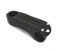 Eawfgtuw Vástago de bicicleta de fibra de carbono -17° con enrutamiento interno completo para manillar de bicicleta de carretera, tubo T800 y cubierta de aleación, se adapta a manillares de 31,8 mm y