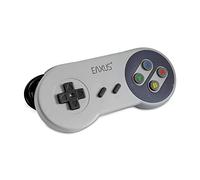 Eaxus- Controlador de Juegos USB en SNES Super Nintendo Design 1.40 M Cable Videojuegos, Color Gris (82440)