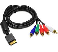 Eaxus® HD Component Cable Adecuado para PS3 y PS2 - Cable AV TV YUV de 1,5 metros bañado en oro