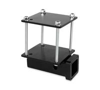 Eaz Lift Enganche de parachoques RV - te permite montar accesorios montados en enganche a tu parachoques de RV, se adapta a parachoques estándar de 4 pulgadas, no requiere herramientas o taladros (48473)