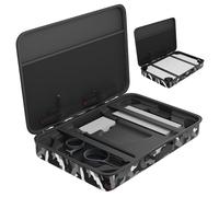 EAZUSE Starlink Gen 3 - Funda rígida Impermeable para Starlink Gen 3 estándar Dish, Router, Cables, Fuente de alimentación, Soporte y más, Bolsa Gen3 Resistente para Llevar Funda de Almacenamiento