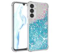 EAZY CASE - Funda Brillante Compatible con Galaxy A16 Funda de teléfono de Silicona Ligera Brillante a Prueba de Golpes protección contra caídas en Liquid - Azul