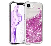 EAZY CASE - Funda con purpurina - compatible con iPhone 16e funda para iPhone 16e funda de silicona ligera cubierta brillante carcasa resistente a los golpes como protección contra caídas en Liquid