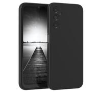 EAZY CASE - Funda de Silicona para Galaxy A14 5G Funda de Silicona Suave a Prueba de Golpes Funda Fina de protección Premium TPU Paragolpes de teléfono en Negro